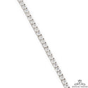 Iced Out White Gold Mossanite Tennis Bracelet