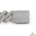 Iced Out Miami Cuban White Gold Bracelet