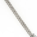 Iced Out Miami Cuban White Gold Bracelet