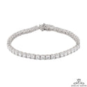 Iced Out White Gold Tennis Bracelet