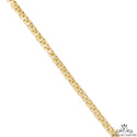 Iced Out Gold Tennis Bracelet