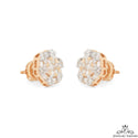 Hexagon baguette ClusterVS Diamond Earrings